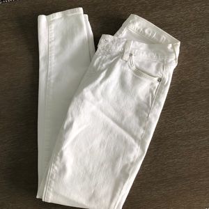 White Skinny Seven 7 Jeans